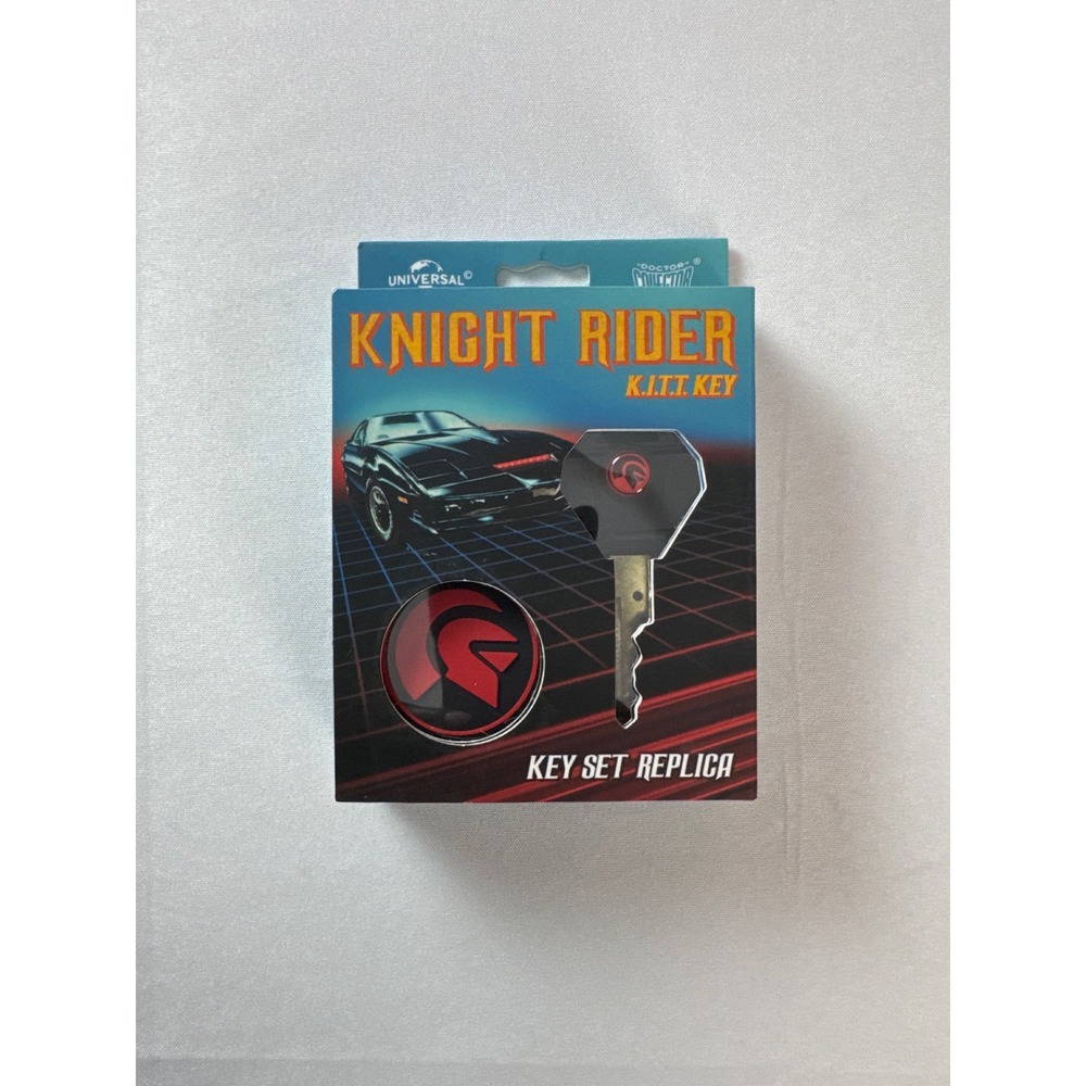 Knight Rider KITT Key Replica Doctor Collector DCKITT03 Keychain Open Box - Picture 9 of 12